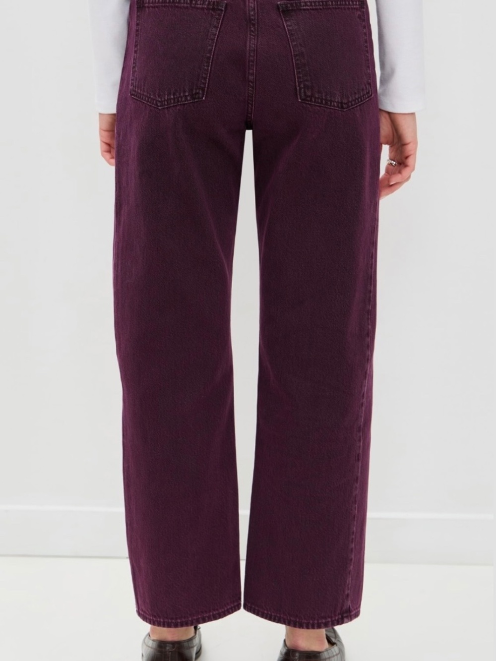 Madewell Women’s Pieced Barrel Leg Jeans size 25 - Picture 2 of 3
